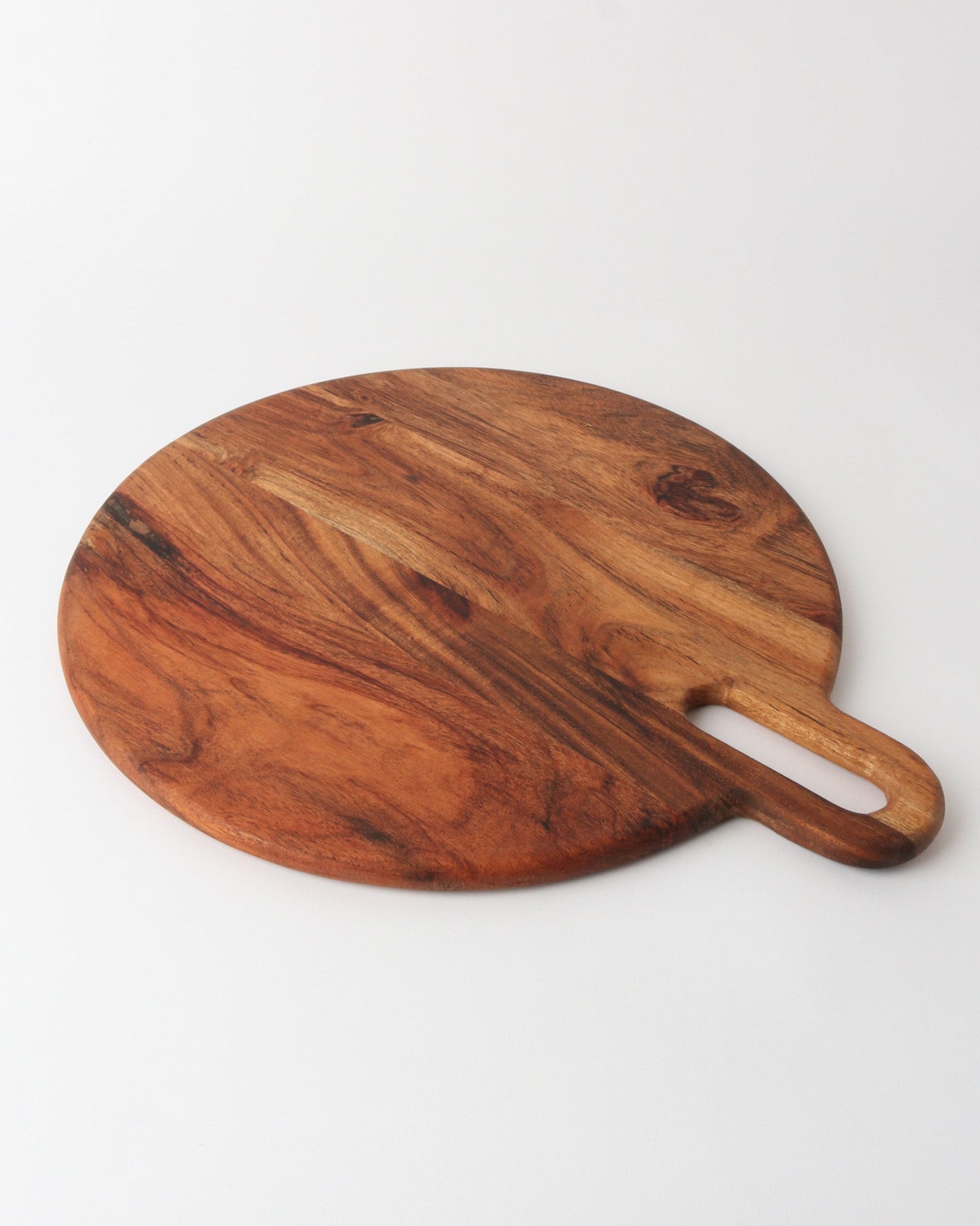 Acacia Platter with Handle | Large