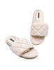 Quilted Slide | Cream