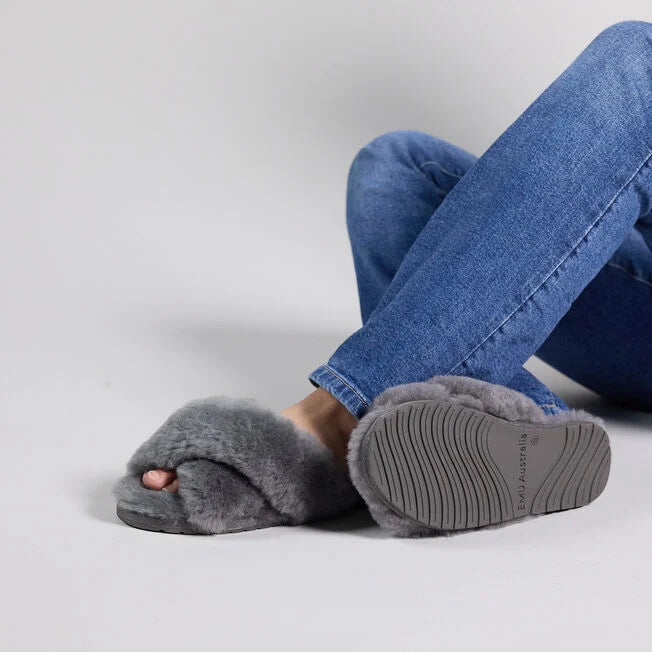 Mayberry Slipper | Charcoal
