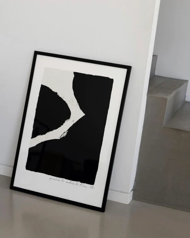 Ink Print | A2 Black Framed
