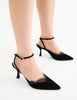 Indy Heel | Black/Lace