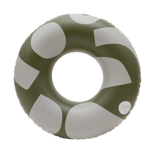 Playful Oversized Pool Tube | Olive