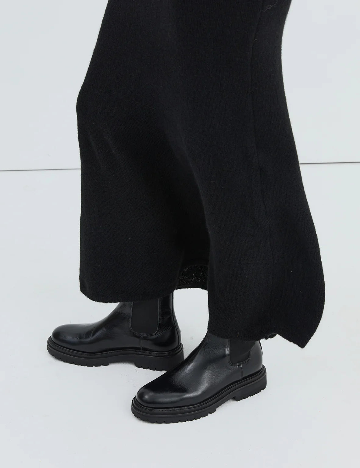 Lucie Boot | Shiny Black