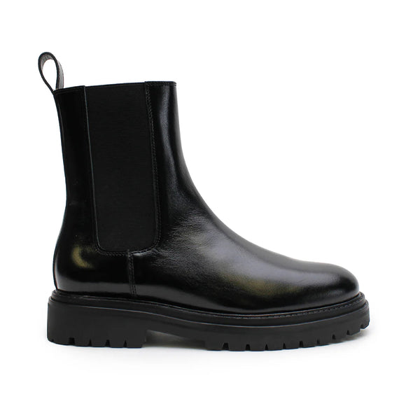 Lucie Boot | Shiny Black