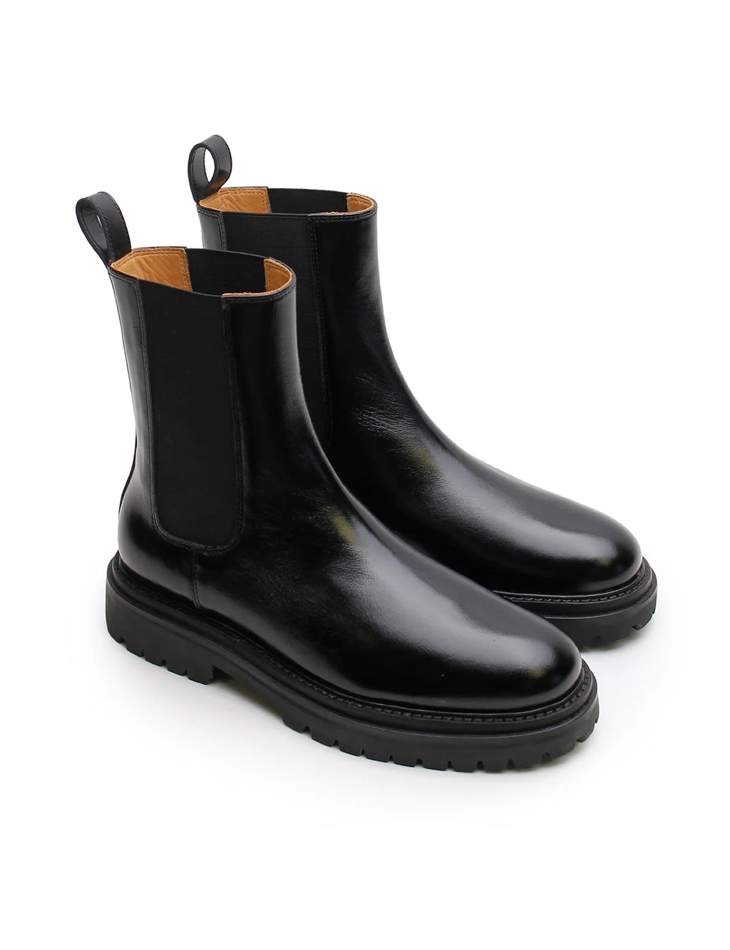 Lucie Boot | Shiny Black
