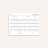2026 Yearly Wall Planner | A2