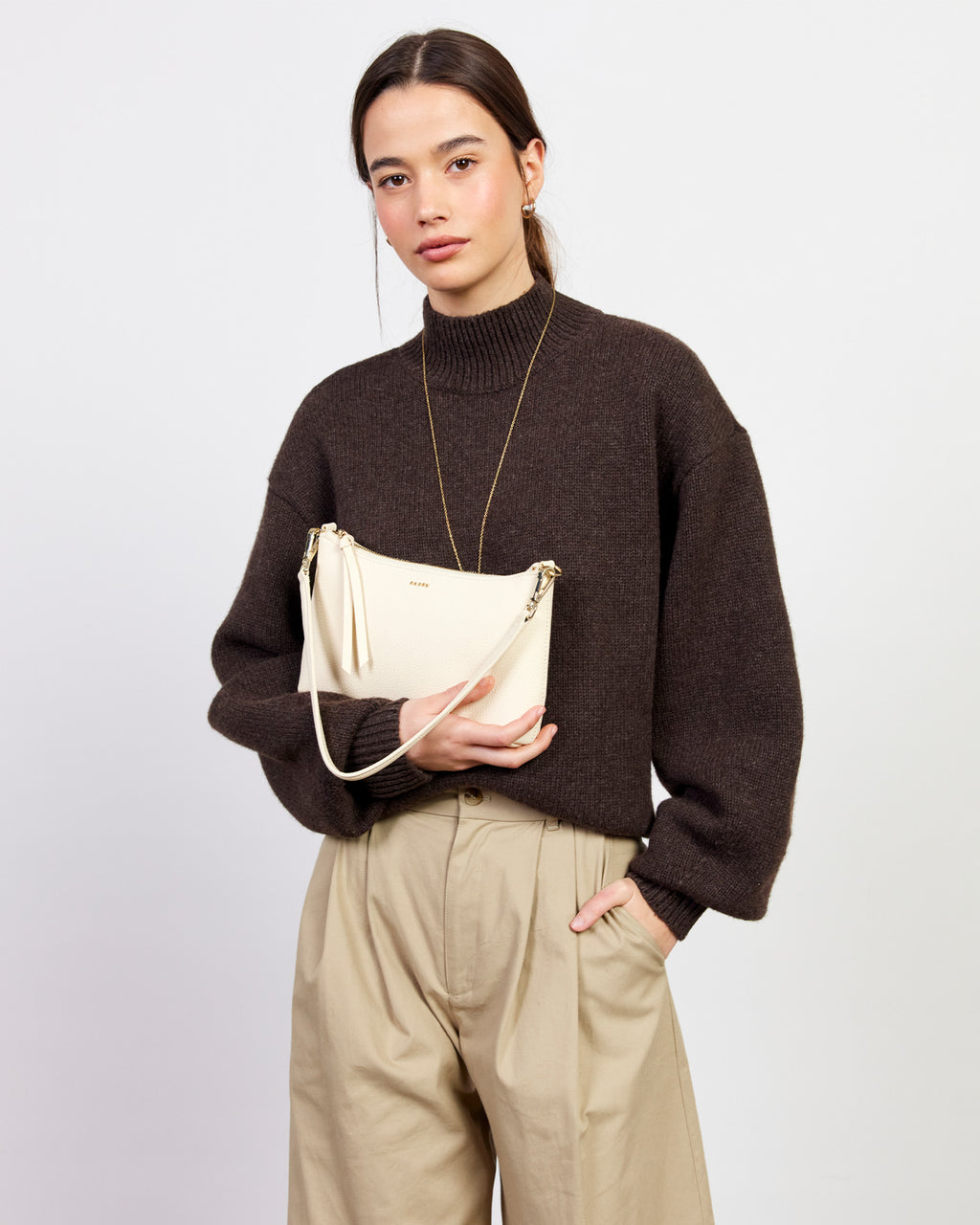 Haven Shoulder Bag | Vanilla