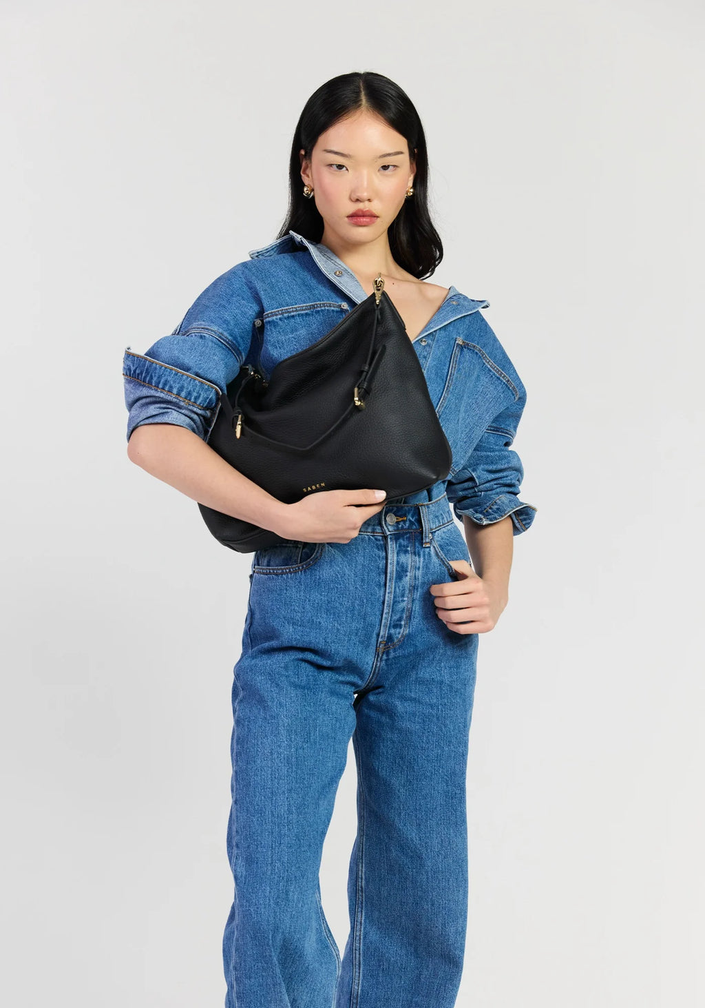 Miki Shoulder Bag | Black Luxe