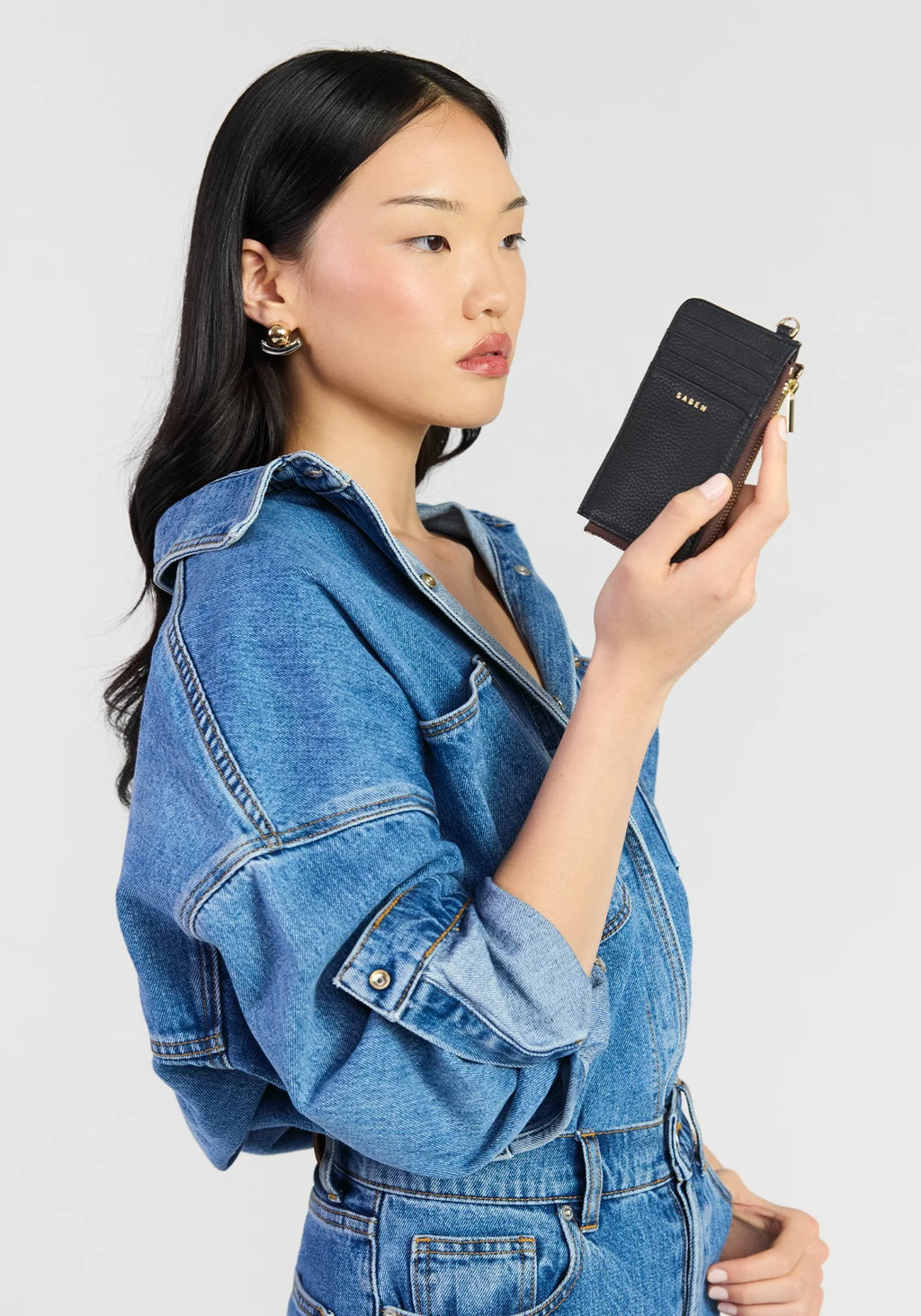 Winona Card Holder | Black