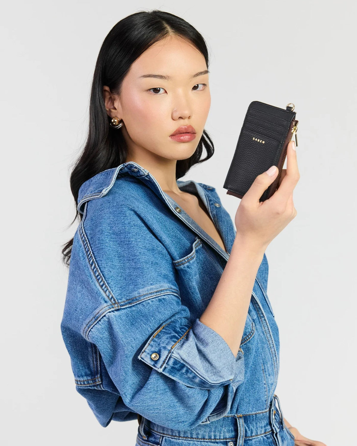 Winona Card Holder | Black