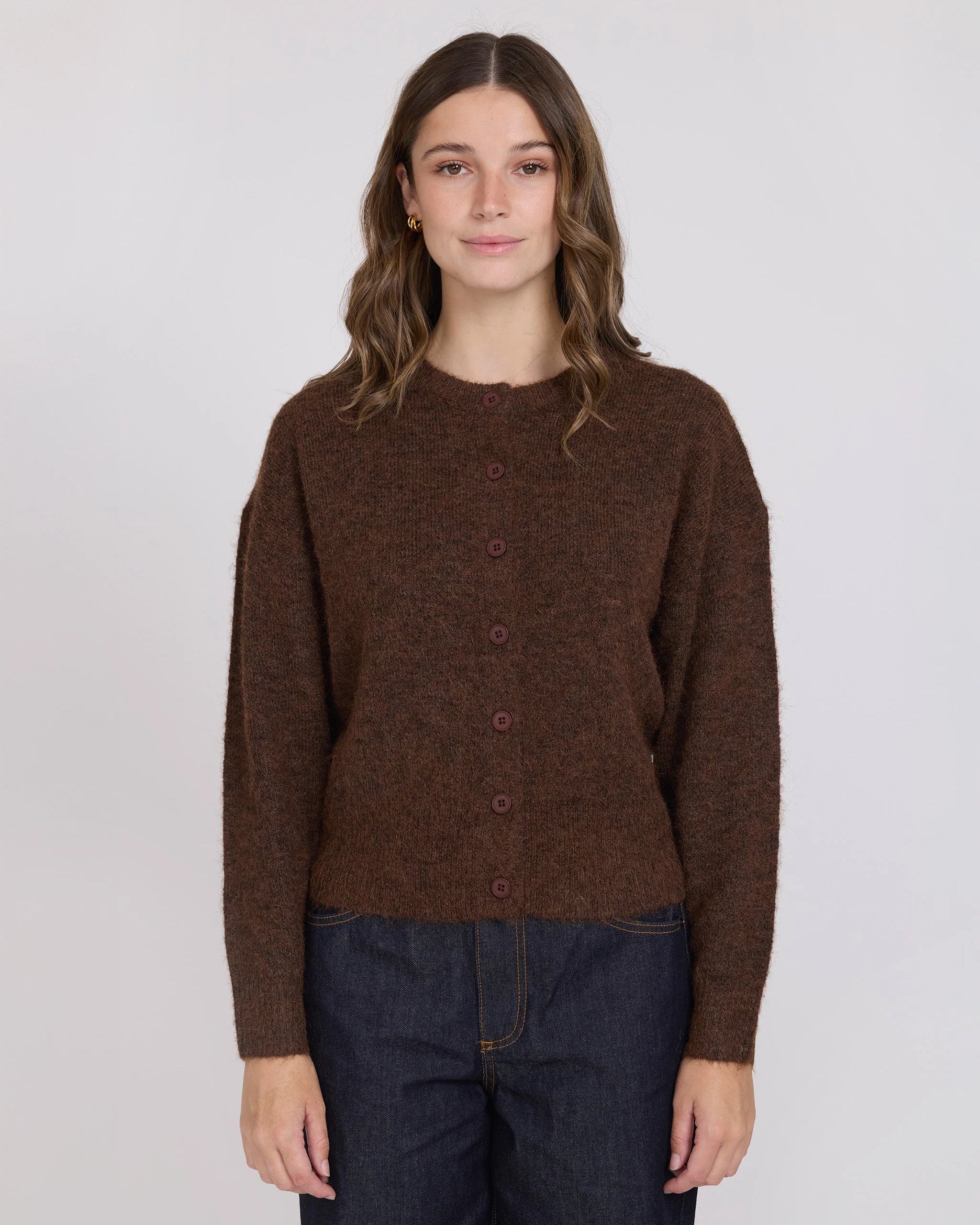 Coco Cardigan | Choc Marle