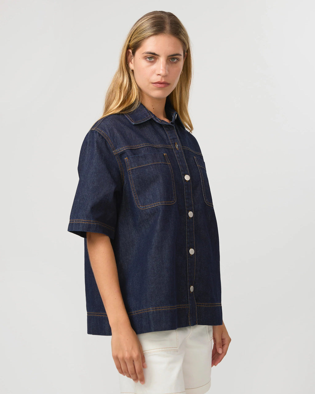Reese Shirt | Indigo