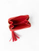 Luxelet Tassle Purse | Red