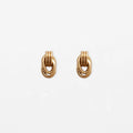 Small Knot Earrings | Gold