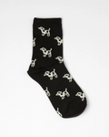 Socks | Black with Dogs