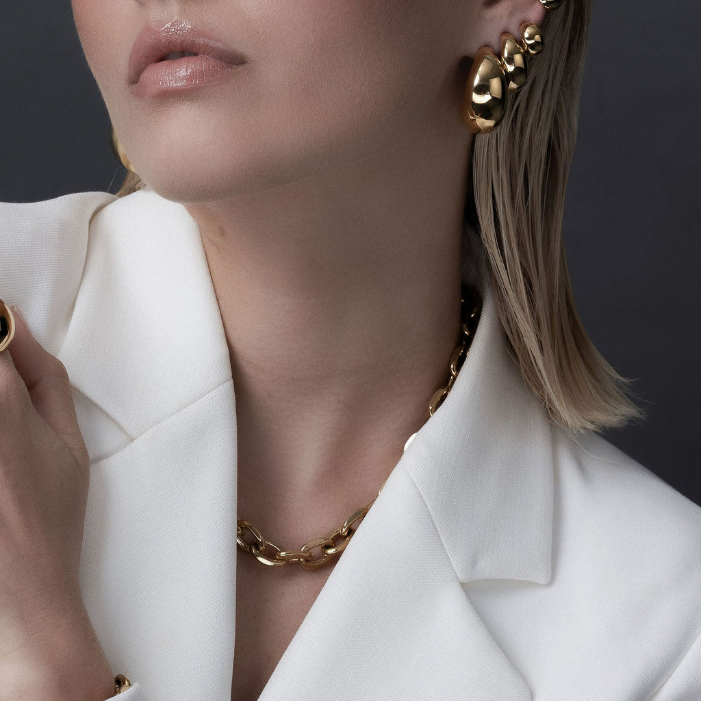 Forged Necklace | Gold