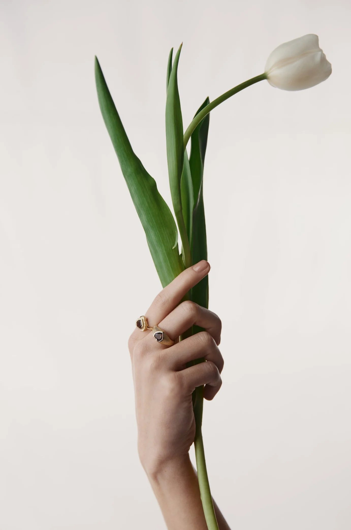 Romantique Signet Ring | Smokey Quartz & Silver