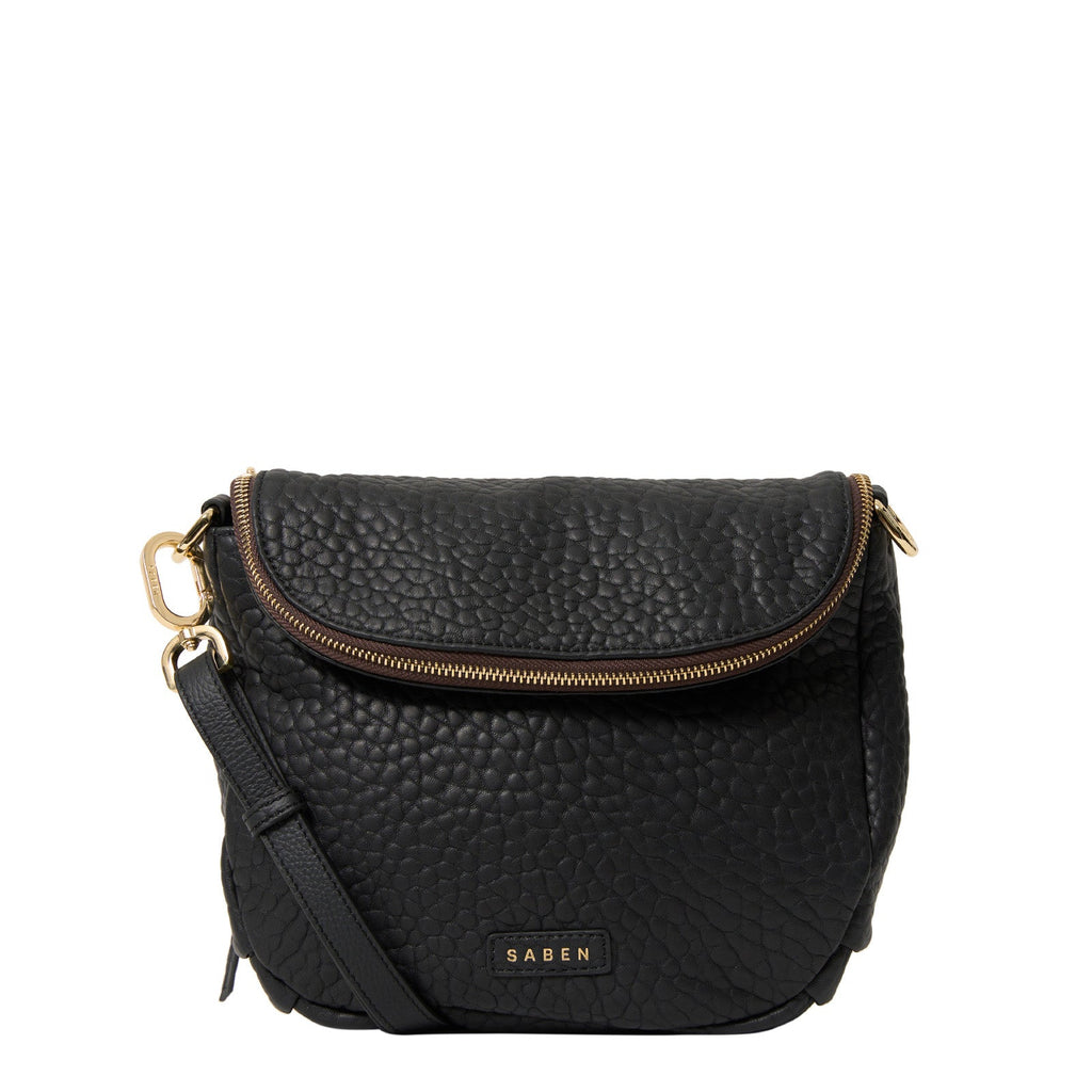 Fifi Crossbody | Black Bubble