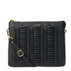 Matilda Crossbody | Black Chevron