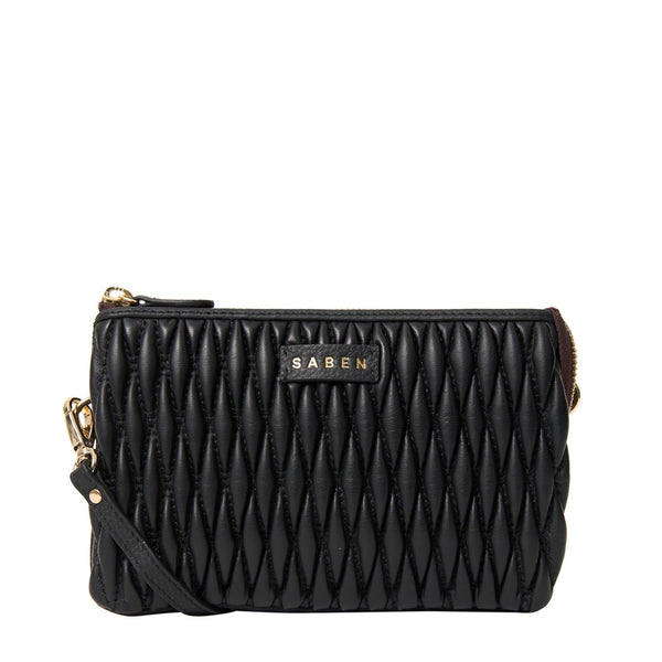 Tilly Crossbody | Black Diamond Quilt