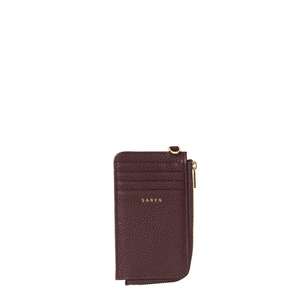 Winona Card Holder | Merlot