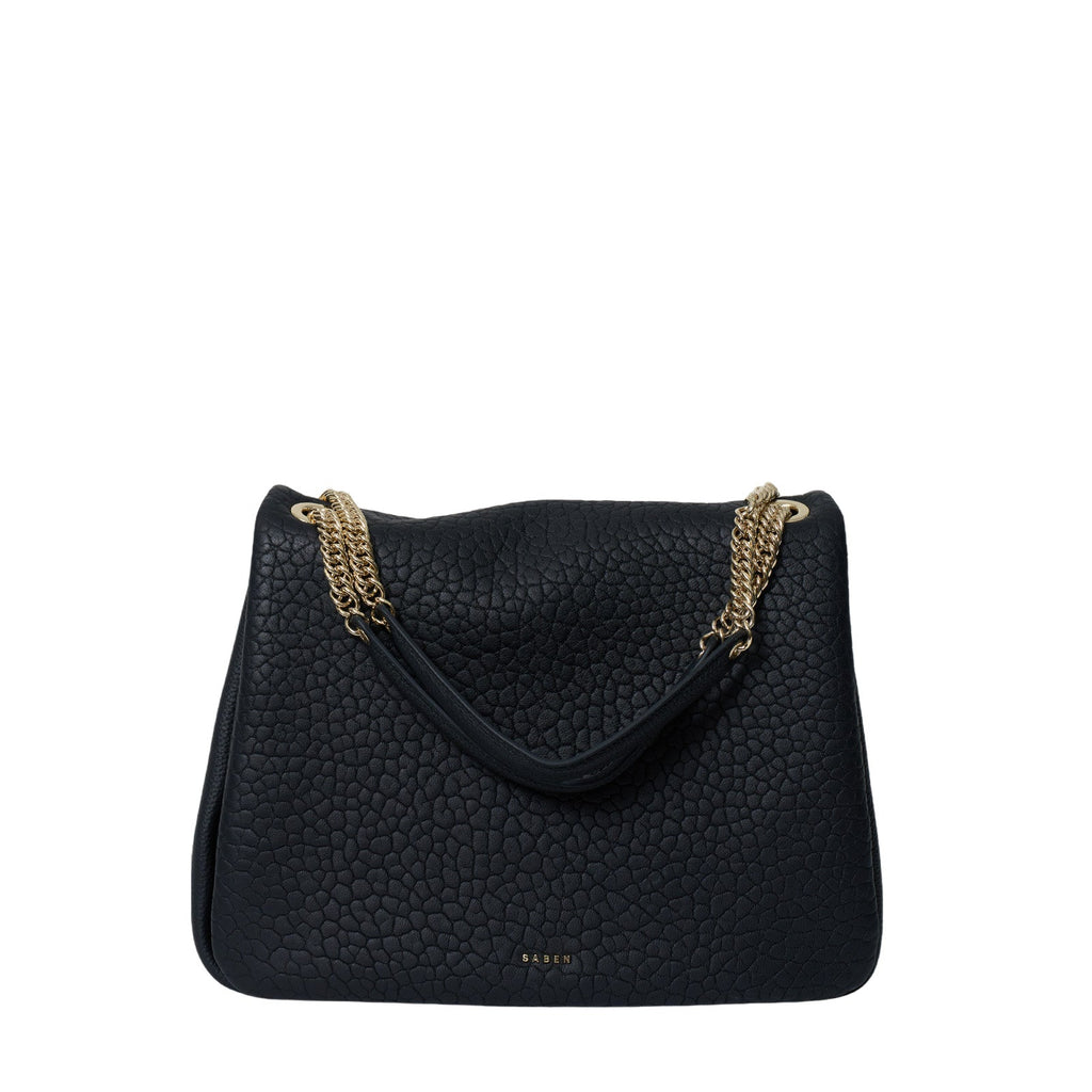 Florence Shoulder Bag | Black Bubble