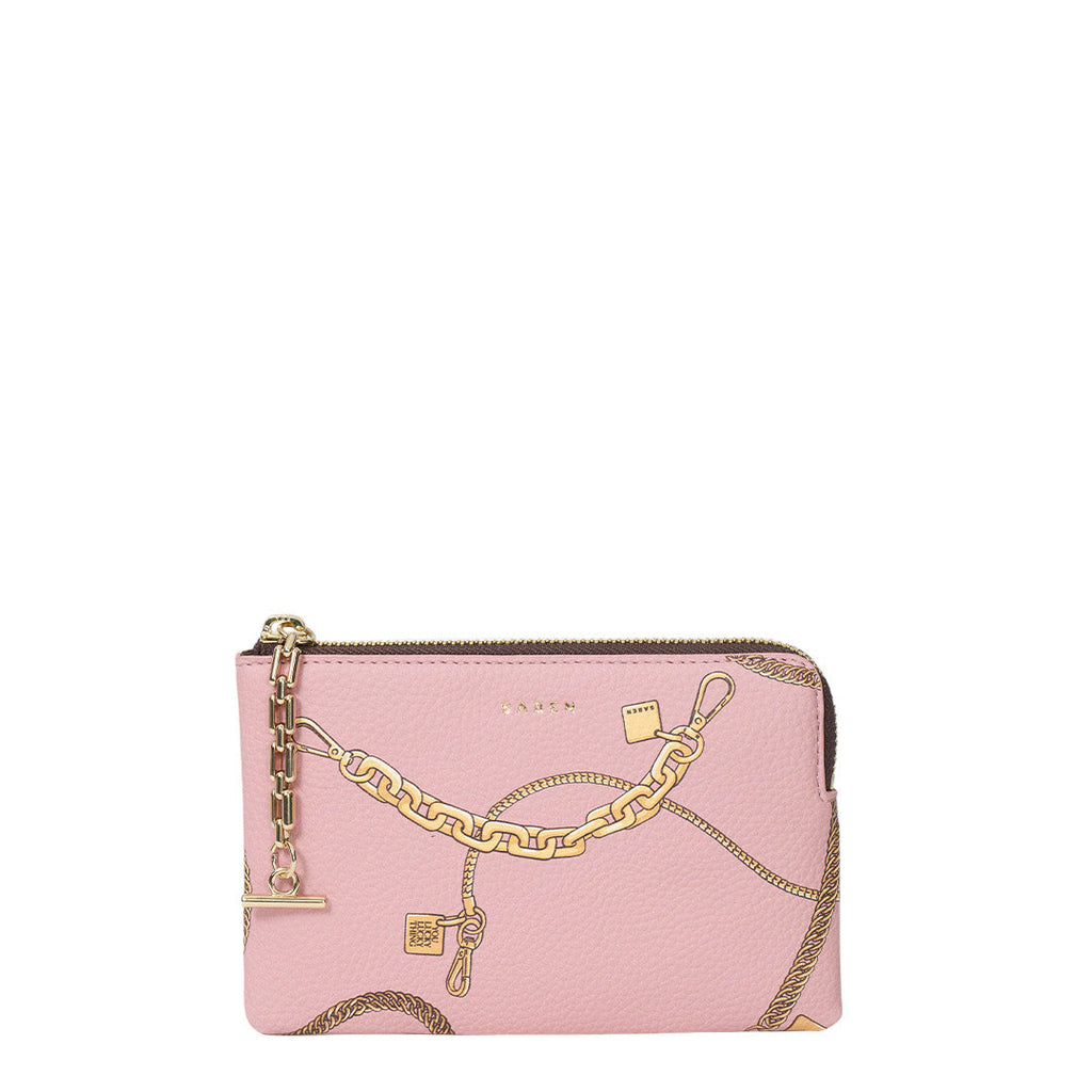 Poppy Pouch | Desert Rose Chain Print