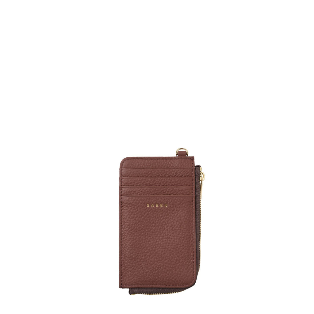 Winona Card Holder | Umber