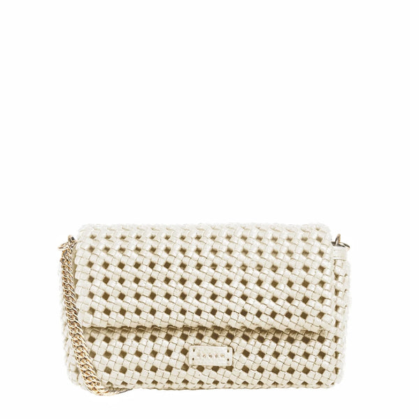 Milla Shoulder Bag | Sand Fine Braid