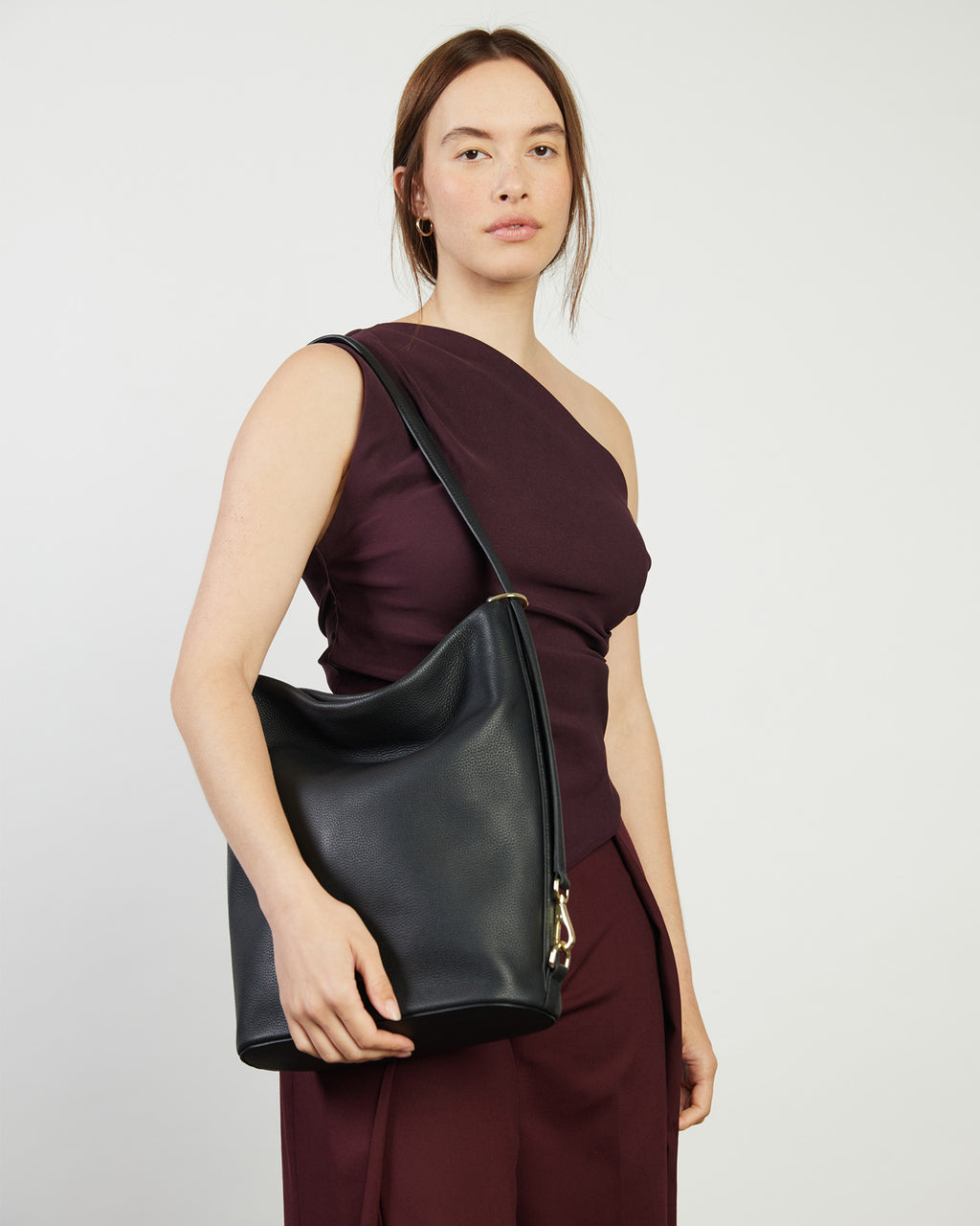 June Shoulder Bag | Black Luxe