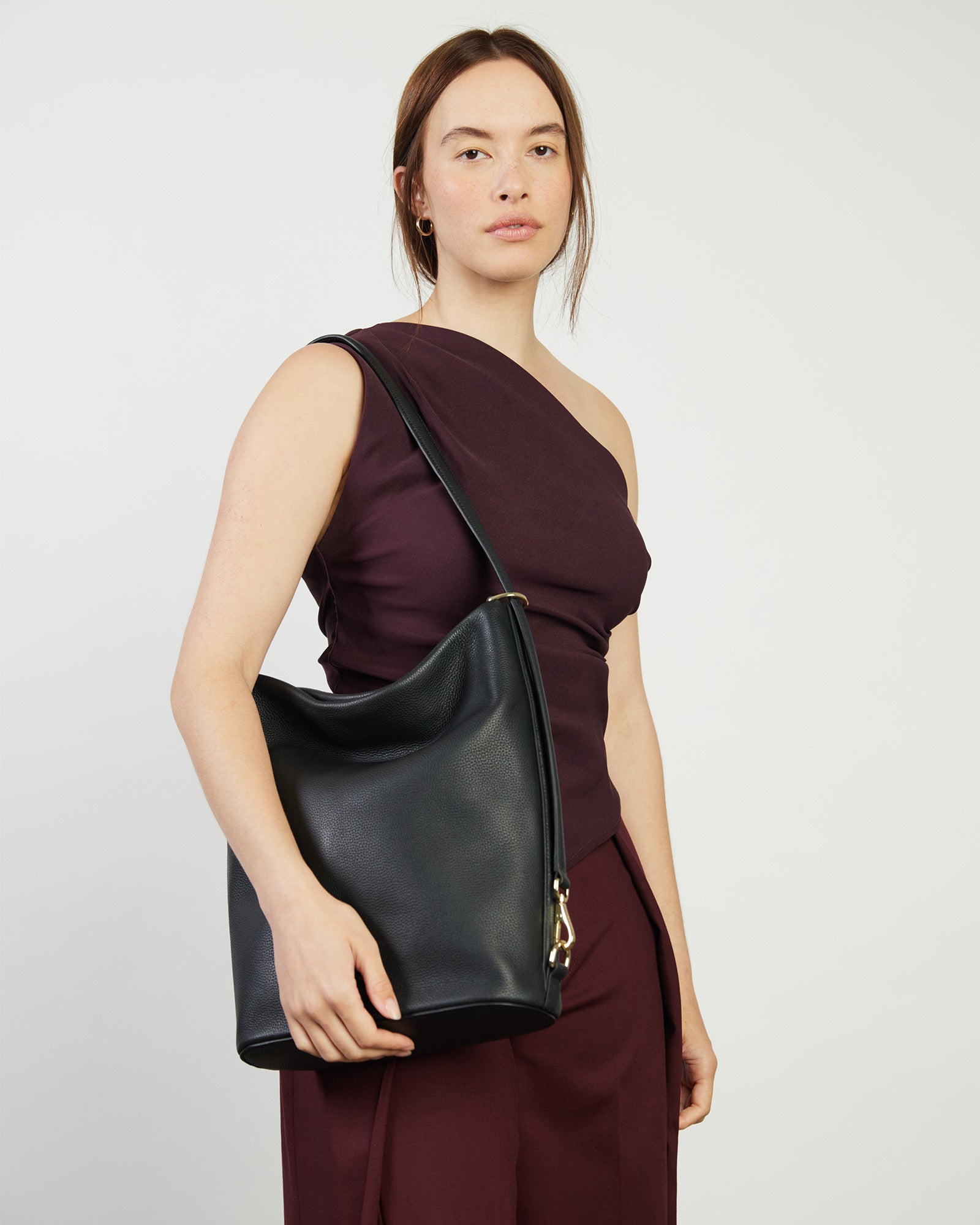 June Shoulder Bag | Black Luxe