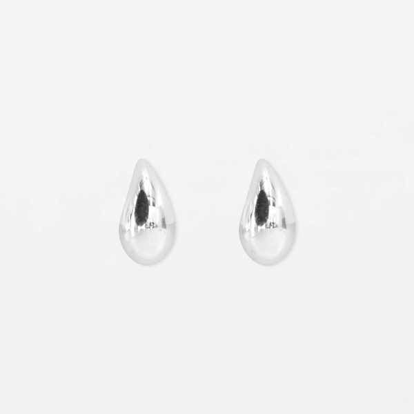 Tear Drop Earring | Silver