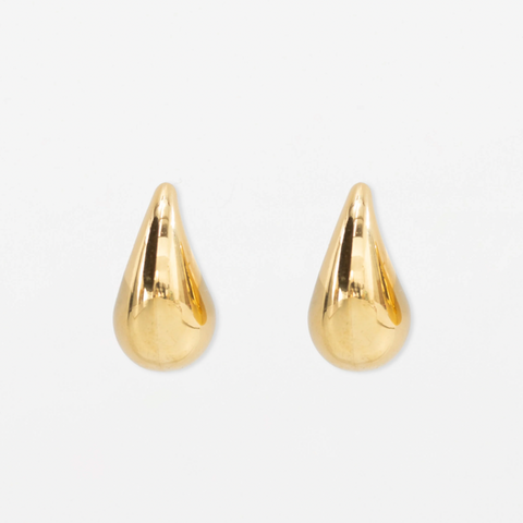 Tear Drop Earrings | Gold