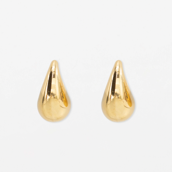 Tear Drop Earrings | Gold