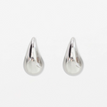 Tear Drop Earrings | Silver