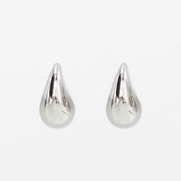 Tear Drop Earrings | Silver