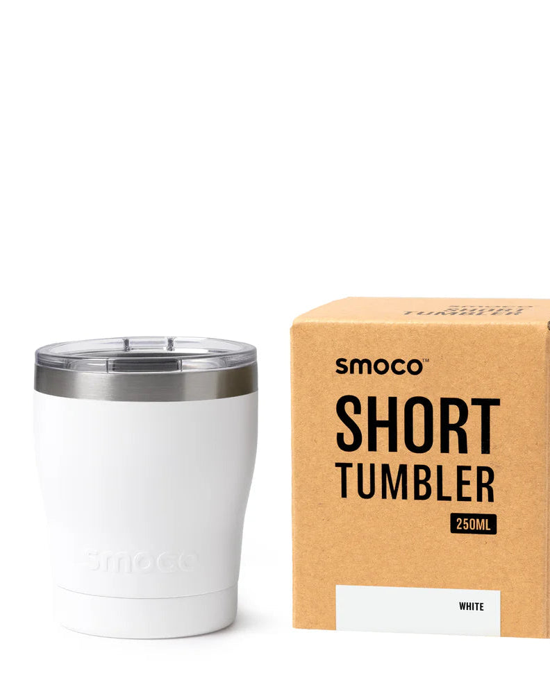 Smoco Short Tumbler 2.0 | White