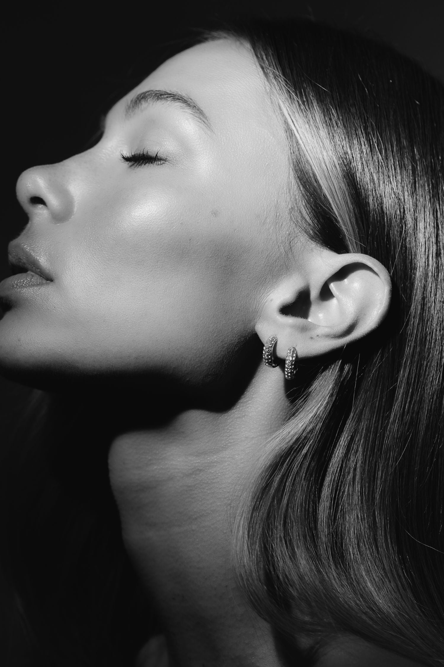 Nova Hoop Earrings | Silver