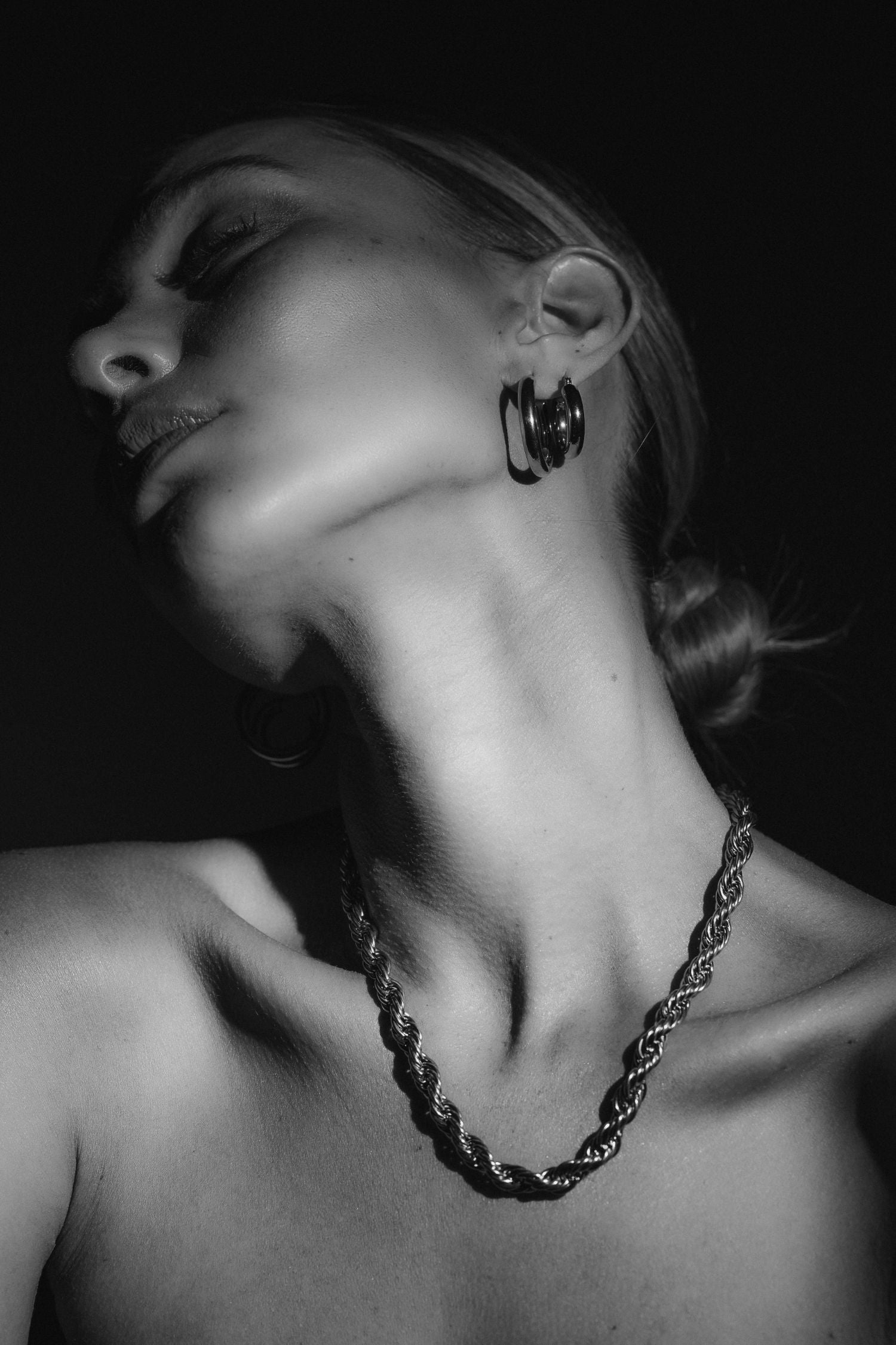 Eclipse Necklace | Silver