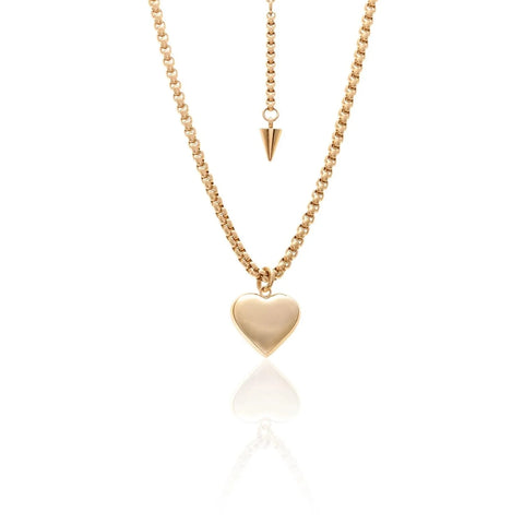 Bisous Necklace | Gold