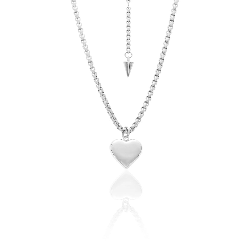 Bisous Necklace | Silver