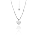 Bisous Necklace | Silver