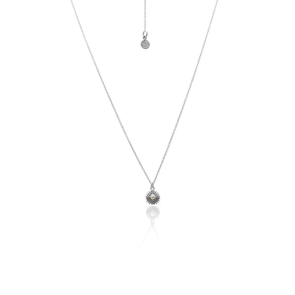Petite Perle Necklace | Silver