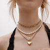 Bisous Necklace | Gold