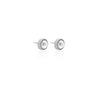 Radiant Pearl Studs | Silver