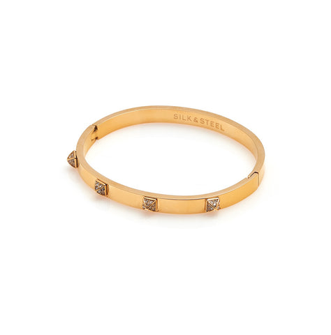 Prism Bangle | Gold