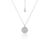 Solace Necklace | Silver & Rose Quartz