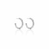Unity Hoop Earrings | Silver