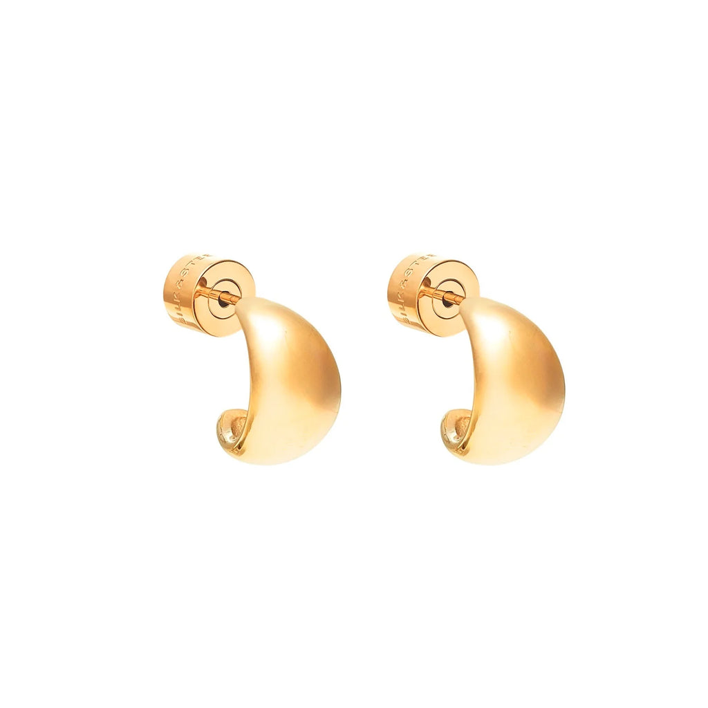 Dynamic Small Hoop Earrings | Gold