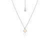 Harmony Necklace | Silver & Rose Quartz